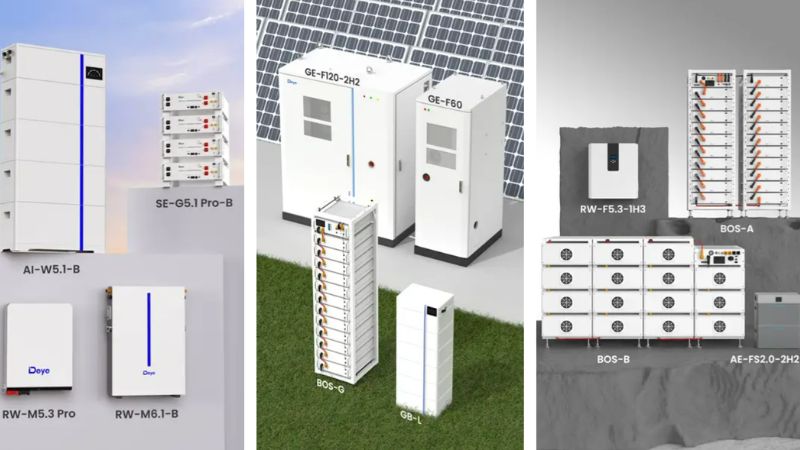 deyeess solar batteries