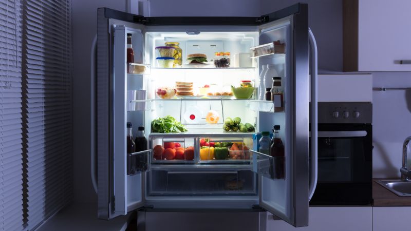 a refrigerator