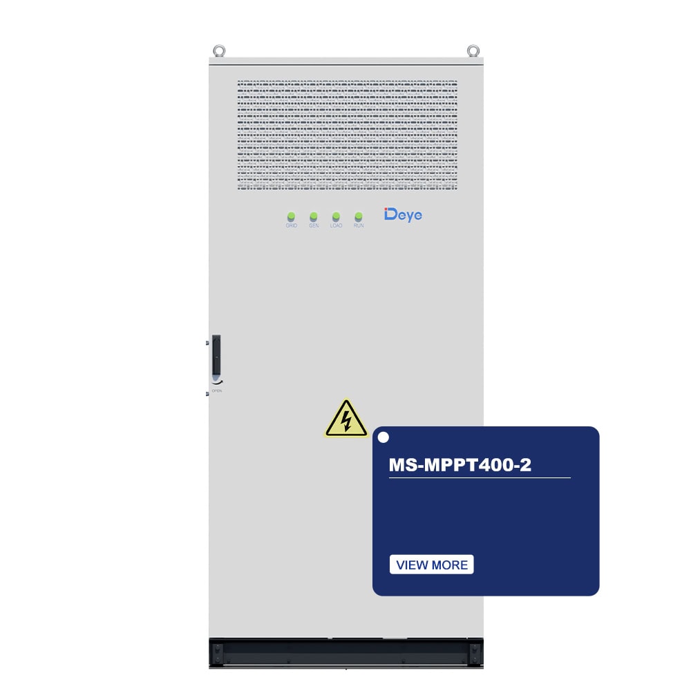 Deye MS-MPPT400-2: Integrated C&I PV, BESS & EV Charging Solution