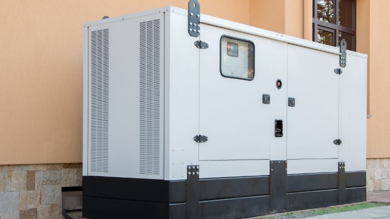 gerador para necessidade de energia de emergência