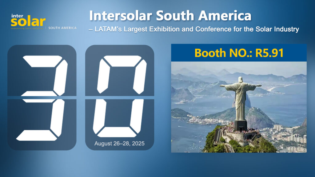30-Day Countdown to Intersolar South America 2025 | Deye