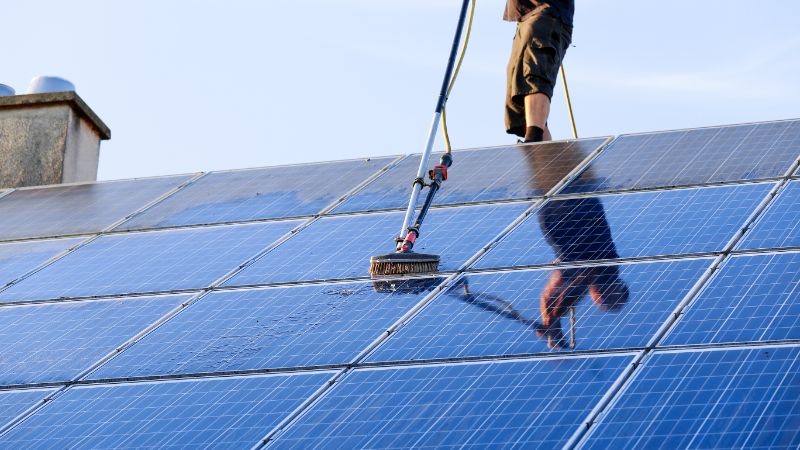 Clean Solar Panels