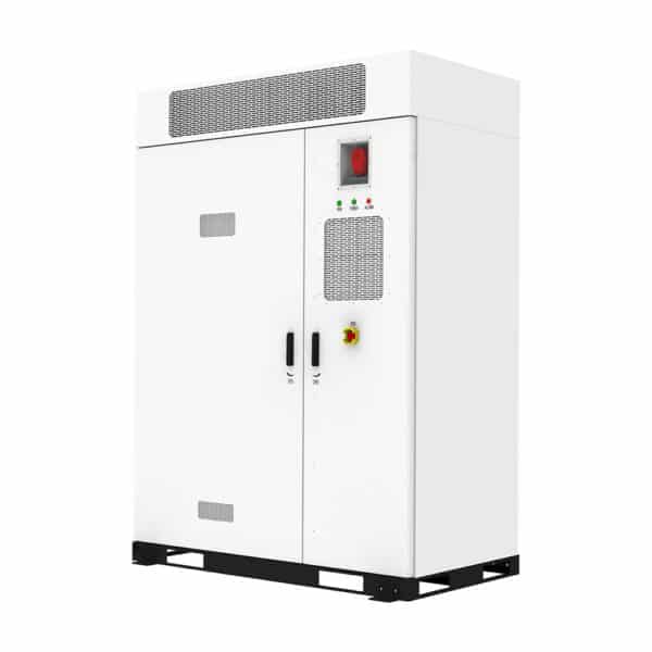MS-G215 Micro Grid: sturdy cabinet with ventilation grills, access doors, control panel, and indicator lights.