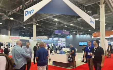Deye showcased its C＆I application energy storage solutions at RE+ 2023