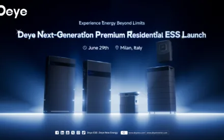 Deye Next-Generation Premium Residential ESS Launch