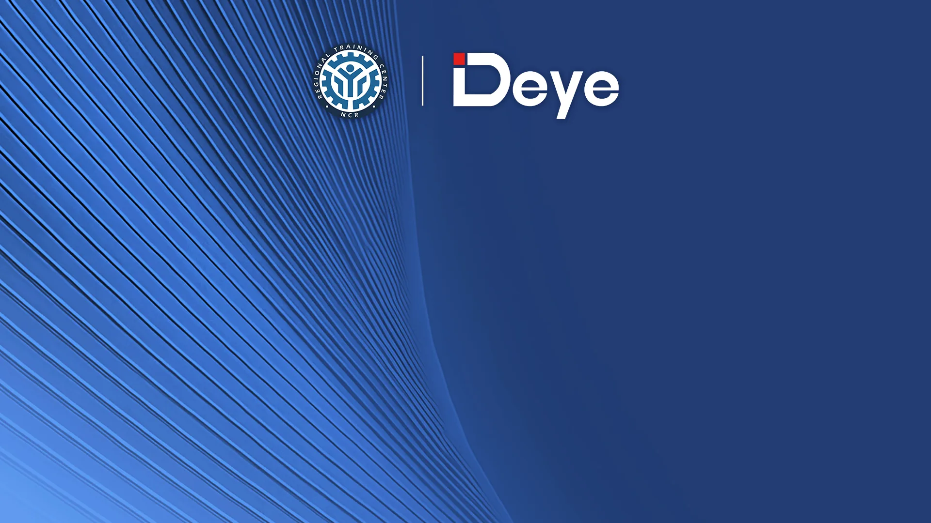 LAUNCHING OF THE  TESDA-DEYE TECHNOLOGY AND TRAINING CENTER