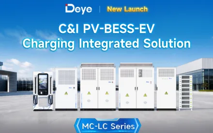 Just Launched: Deye MC-LC480-2H2 — The All-In-One C&I PV-BESS-EV Solution Engineered for High Electricity Cost Markets